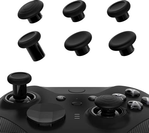 eXtremeRate 6 in 1 Metal Replacement Thumbsticks for Xbox 